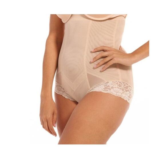 MAGIC Bodyfashion Super Control High-Waisted Shapewear Brief Latte Size L - Picture 1 of 2